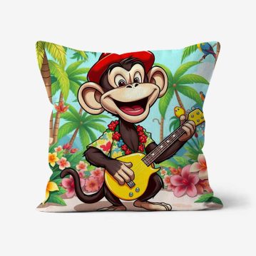 Cheeky Monkey Children's Cushion