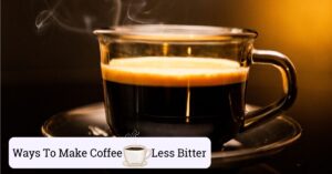 photo of clear glass with dark liquid
