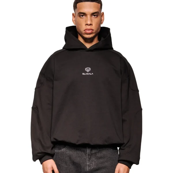 Olakala Discreet Mask Hoodie Black (6)