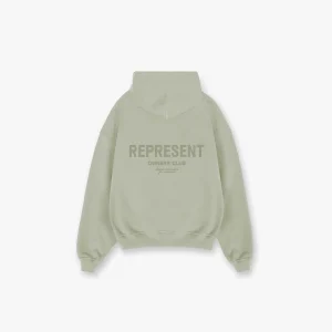 Represent Owners Club Hoodie Pastel Green