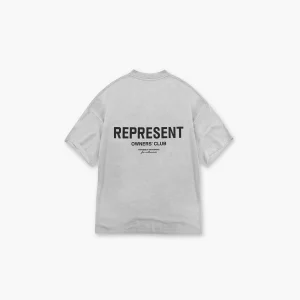 Represent Owners Club T-Shirt Ash Grey
