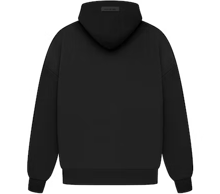 Black Essentials Hoodie