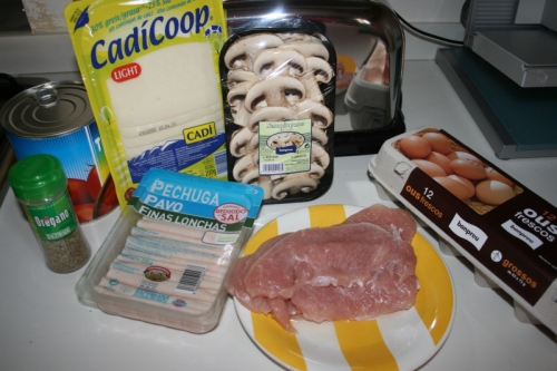 00. Ingredientes de la pizza fit en blog de nutrición