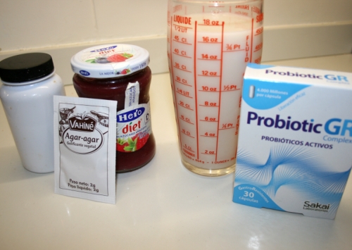 01. Ingredientes Yogur vegetal casero fitness en blog de fitness con recetas fitness