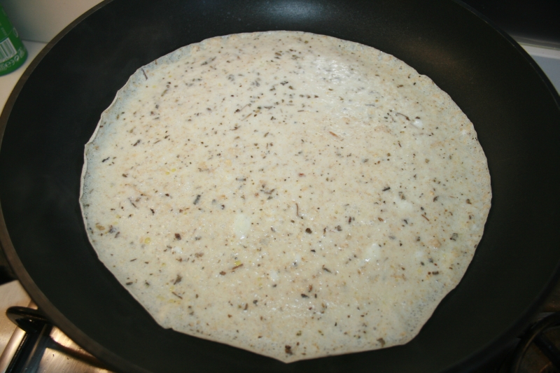 03. Cocer bien la masa para las crepes saladas en blog de recetas fitness y blog de fitness para mujeres