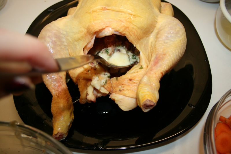 03. Como rellenar el pollo relleno al horno en blog de recetas fitness y blog de fitness para mujeres