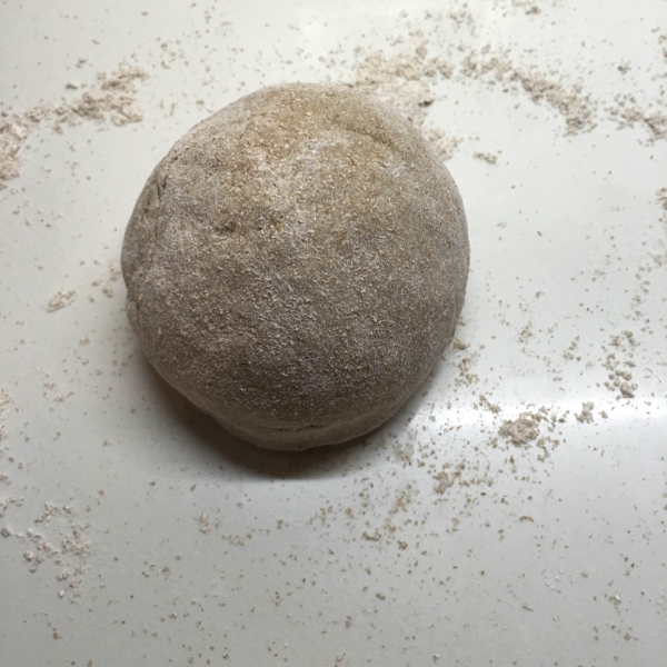 04. Masa hecha para las trenzas rellenas de fresas en blog de recetas fitness