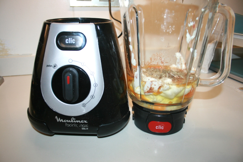 06. Hacer la crema para quiche de espárragos en blog de recetas fitness y blog de fitness para mujeres