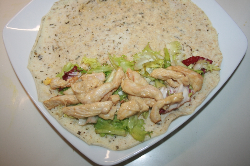 07. Montaje de las crepes saladas en blog de recetas fitness y blog de fitness para mujeres