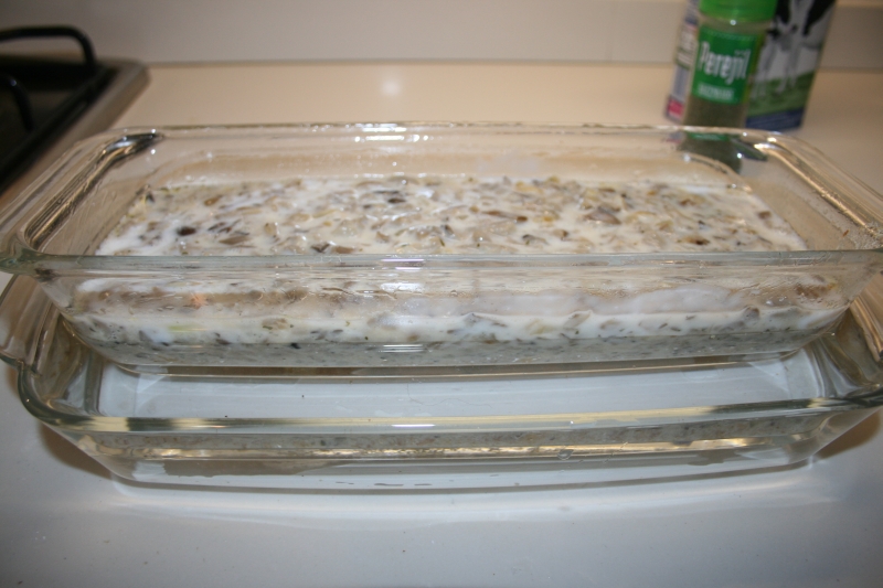 09. receta fitness del pastel de setas fitness al baño maría