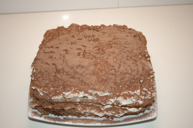 15. Bodegon de la receta fitness de tiramisú