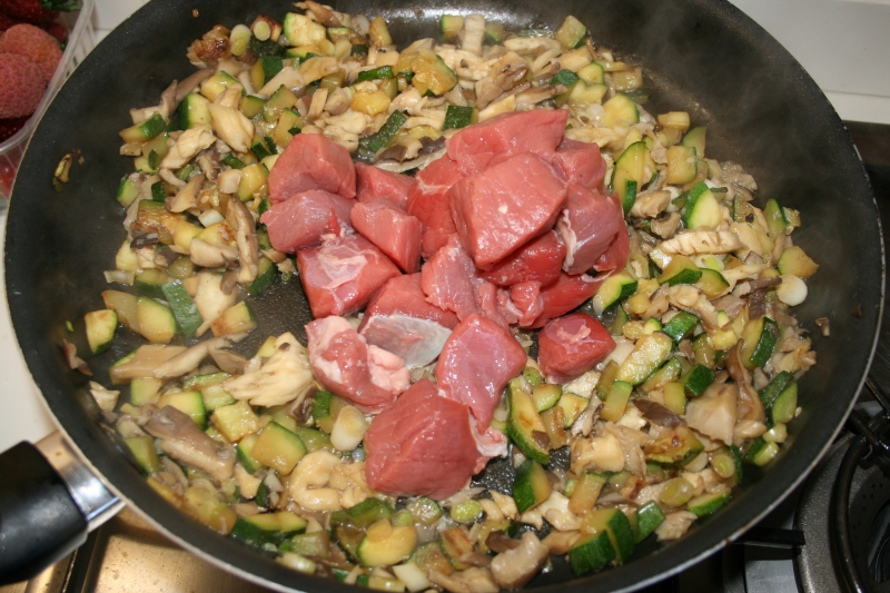 Arroz con setas y ternera en blog de moda 08