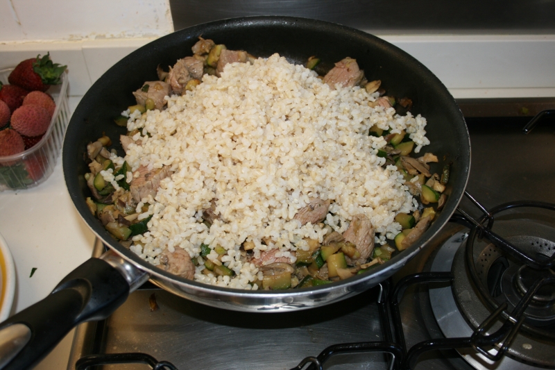 Arroz con setas y ternera en blog de moda 09