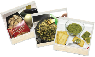 Hummus de berenjena y calabacín en blog de recetas fitness