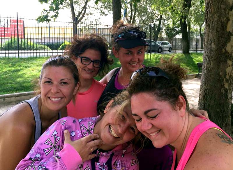 Se lo pasan bien con running