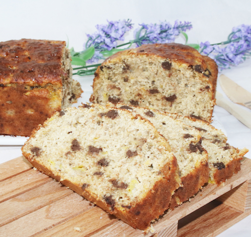 Pan de platano en blog de recetas fitness y blog de fitness para mujeres