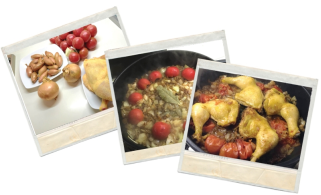 Pollo con chalotas en blog de recetas fitness y blog de fitness para mujeres