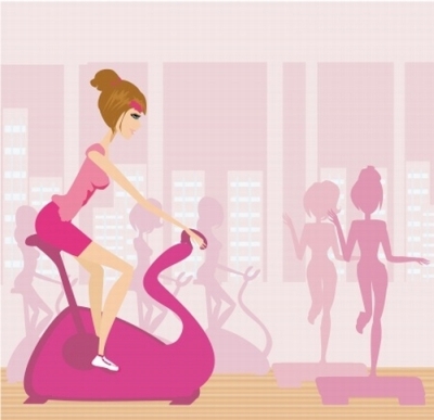 bicicleta estática gym en blog de fitness para mujeres0202