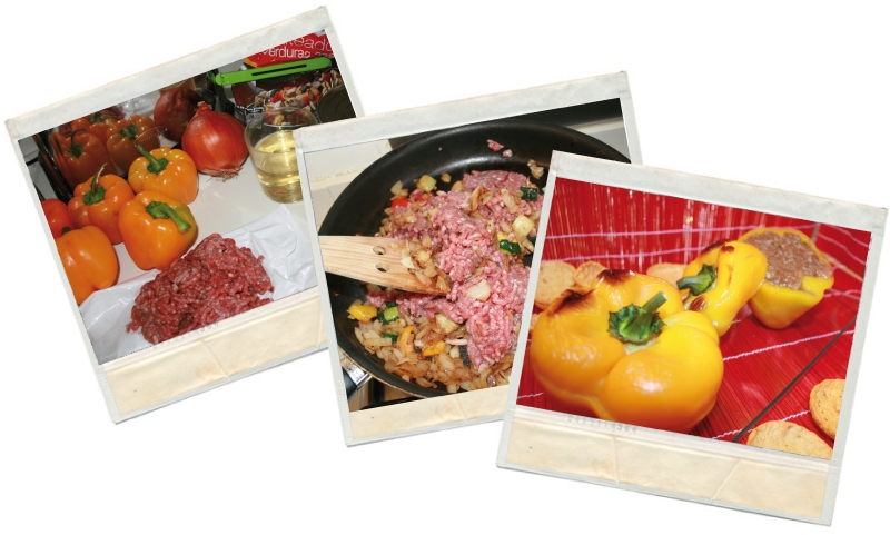 home pimientos rellenos al estilo griego en blog de nutrición