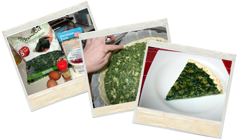 receta fit de quiche de espinacas fit en blog de fitness y blog de nutrición