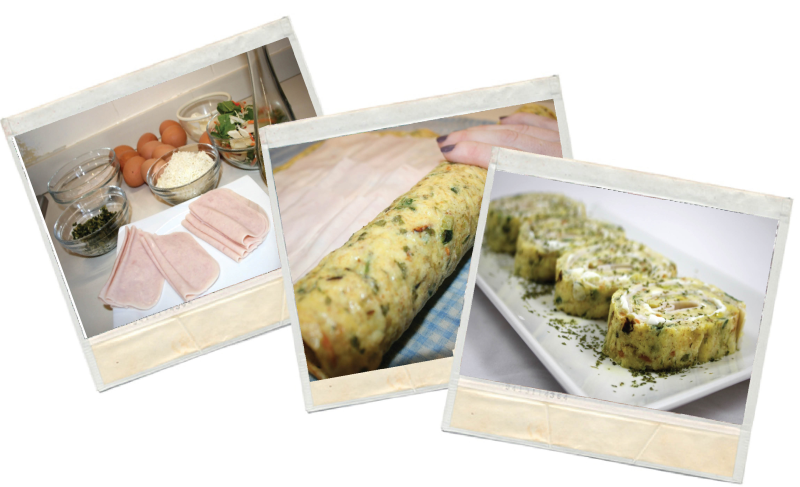 Receta fitness de rollo re huevo y pavo en blog de fitness